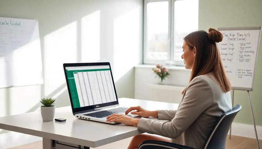 How to easily freeze top 2 rows in microsoft excel_2